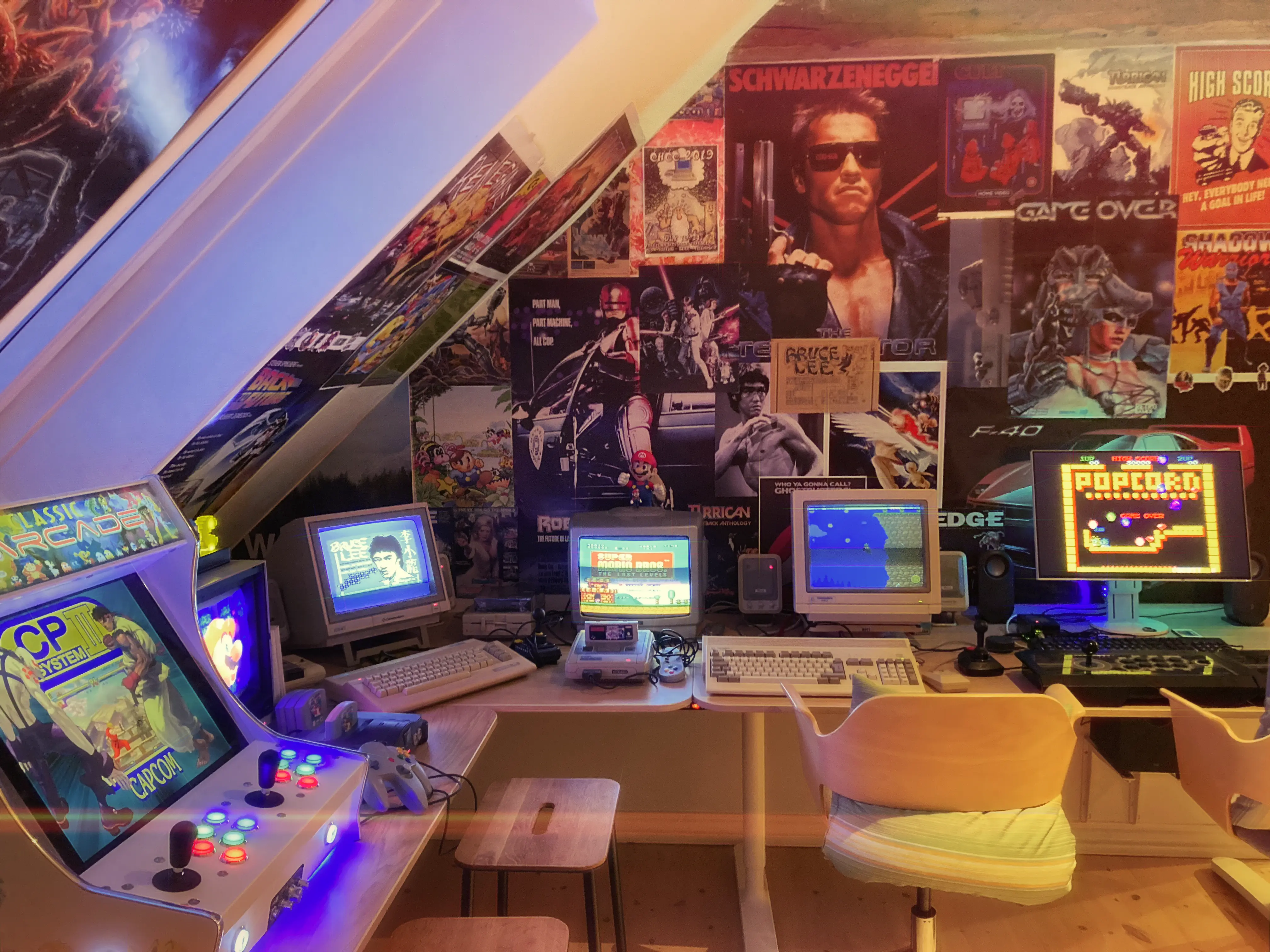 Retro Gaming Room