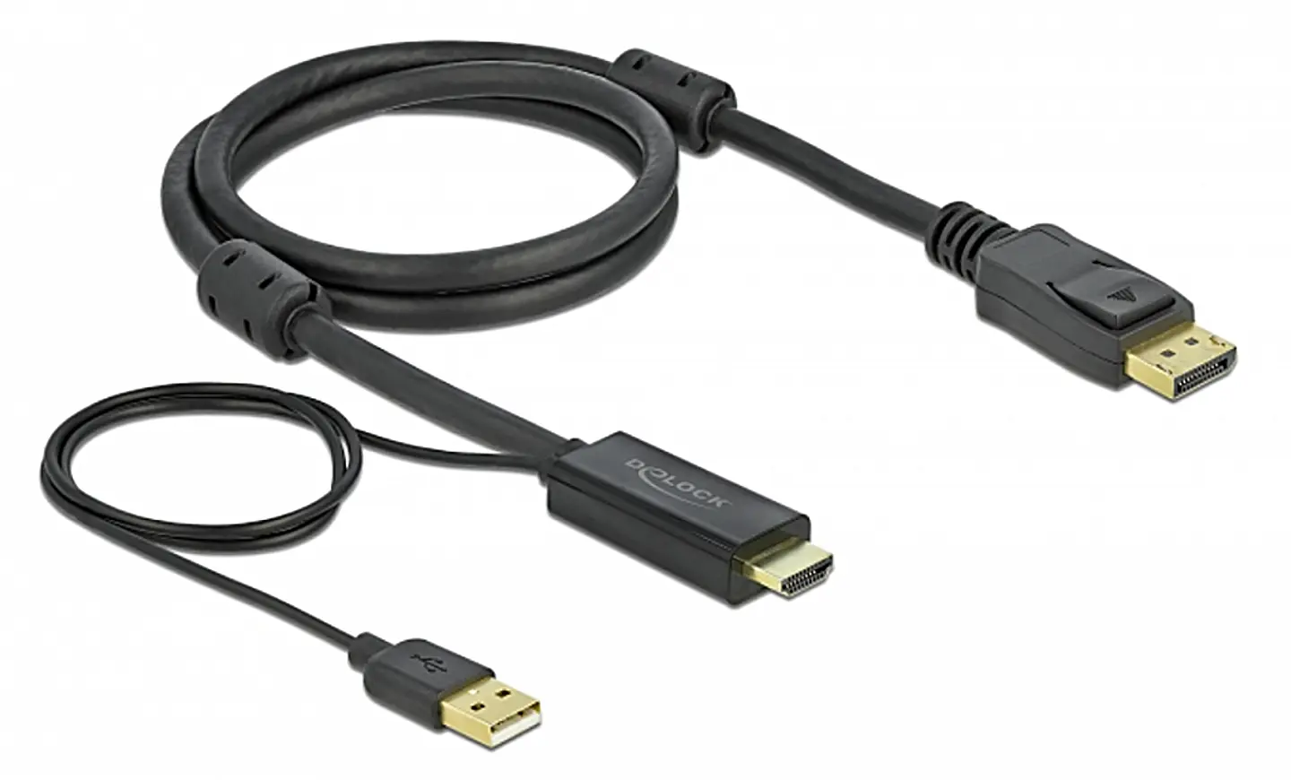 Delock USB-powered HDMI to DisplayPort